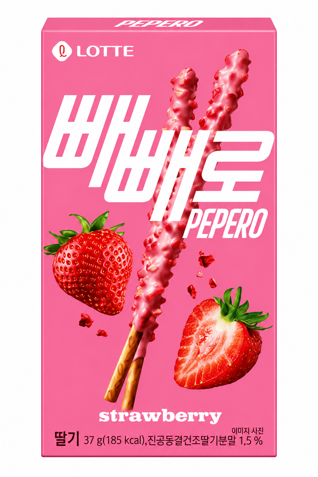 Lotte Pepero Strawberry