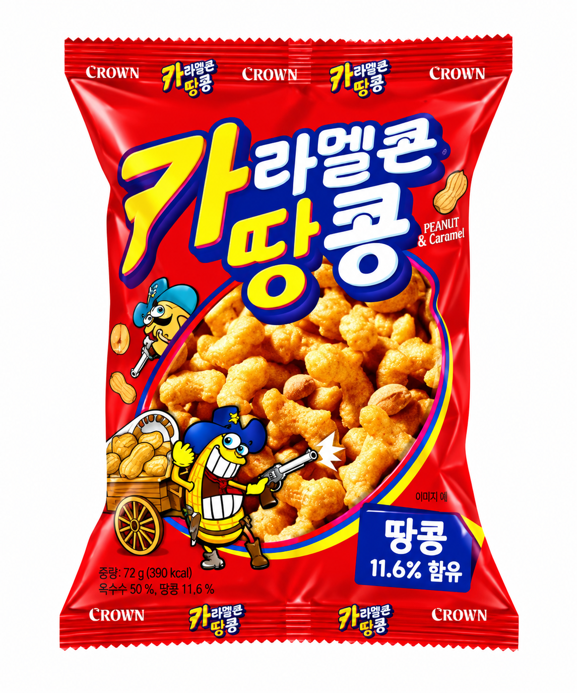 Crown Caramel Corn & Peanuts